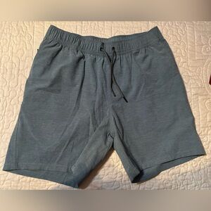 Slate blue/gray Drawstring Shorts